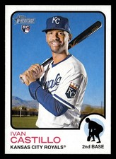 Ivan Castillo 2022 Topps Heritage #660 Kansas City Royals ROOKIE Buy10get5FREE