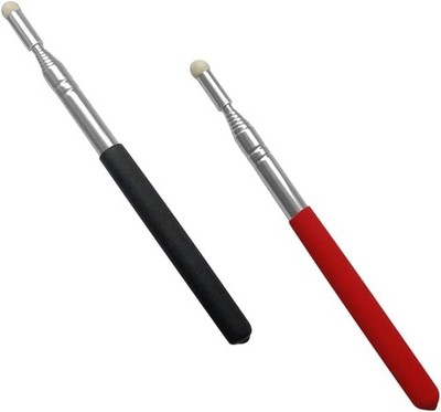 Telescopic Teaching Pointer Sticks Extendable Whiteboard Pointer with Felt Tip