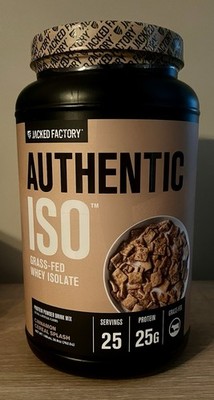 Jacked Factory Authentic ISO Whey Protein Isolate Cinnamon Cereal Splash 1.68 LB