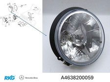Scheinwerfer G-Modell W461, W463 *A4638200059* Original Mercedes-Benz Scheinwerfer G-Modell W461, W463 *A4638200059* Original Mercedes-Benz