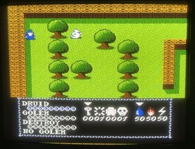 Druid Nintendo Famicom Disk System Jaleco RARE Japan Import US Seller TESTED