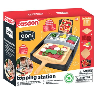Casdon Ooni Toys Pizza Seg Hirschstapel Set