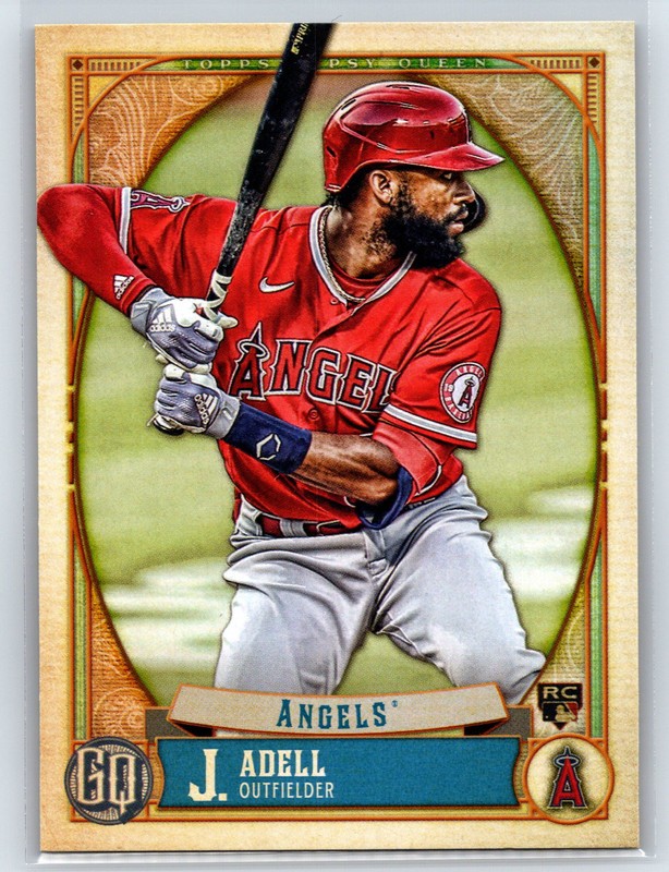 #261 Jo Adell, Los Angeles Angels - RC 2021 Topps Gypsy Queen Base