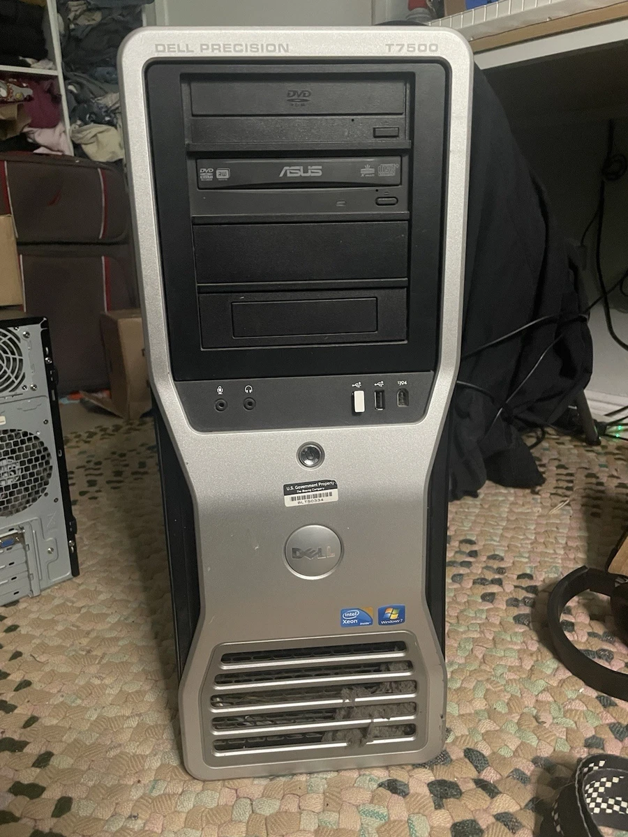 DELL Precision T7500 ワークステーション Dell Precision T7500 Workstation Quad Core E5640 2.66GHz 12GB