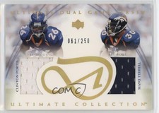 2003 Ultimate Collection Dual Game Jerseys /250 Clinton Portis Terrell Davis HOF