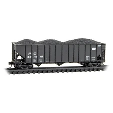 Micro-Trains MTL N-Scale 3 Bay Hopper Penn Central #483197