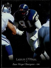 1996 Upper Deck Silver Leslie O'Neal San Diego Chargers #146