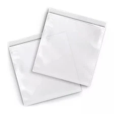 2 Mil Clear Reclosable Plastic Bags with Zipper Top for Jewelry and Storage