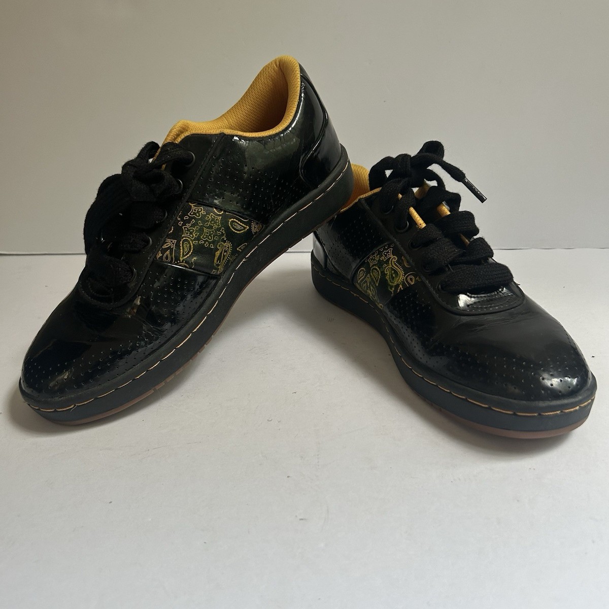 洋楽 G-RAP MR.SHOE D.O.G. Pony Snoopafly Low Low Doggy Biscuitz Sneaker Black Men's US Size