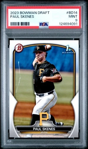 2023 Bowman Draft #BD14 Paul Skenes PSA 9