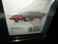 1:18 Kyosho Lamborghini Countach Lp 400 Red/Rot In Ovp
