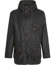 Barbour Field Parka Uomo Cera - Taglia L - Fern - Prezzo consigliato £ 349 - Nuovo/mai indossato 