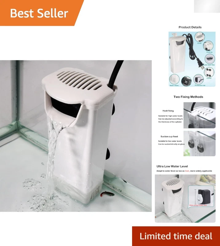 Low Noise Fish Tank Filter