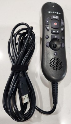 Nuance Dictaphone PowerMic II Tested and Works Great 0POWM2N-005