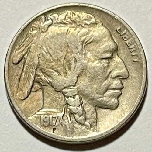 1917 Buffalo Nickel - XF Higher Grade - Very Good Devices 🔥