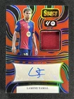 2024-25 Panini Select La Liga Lamine Yamal Red Prizm Patch Auto Barcelona #AM-LY