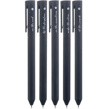 Diversebee Black Gel Ink Pens, 0.5 Mm Gel Pens Fine Point, Bible Pens No Bleed T