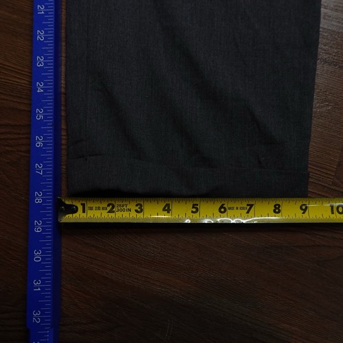 Pantalone vintage Givenchy Monsieur grigio plissettato 34x28 made in USA - Foto 9 di 9