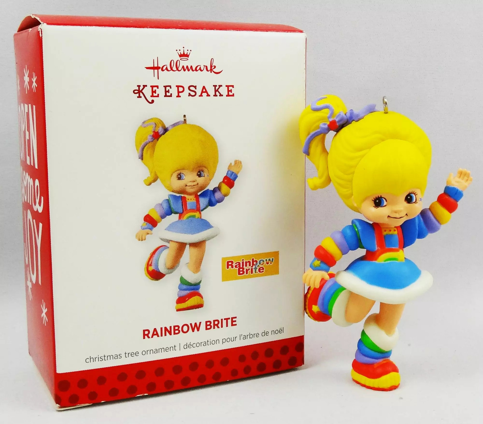 Ornement de Noël Rainbow Brite Blondine : ravivez votre sapin avec la figurine Hallmark