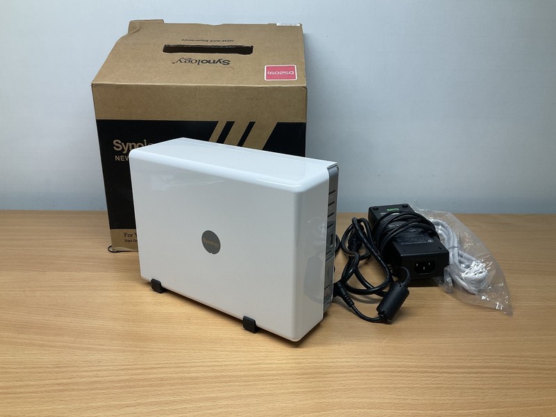 Brand New Synology DS-209j 2-Bay NAS Enclosure + 2x 10TB HDDs (20TB Total)