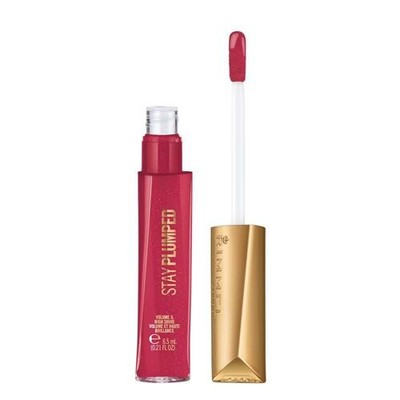 Rimmel London Stay Plumped Lip Gloss 501 Raspberry Sundae 0.21oz / 6.5ml