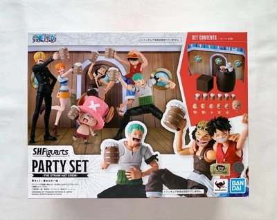 S.H.Figuarts Party Set The Straw Hat Crew ONE PIECE Actionfigur SHF SH Spielz... - Bild 1 von 4