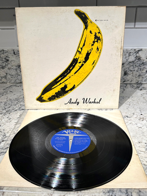 THE VELVET UNDERGROUND & NICO Andy Warhol 1960's Banana Sticker