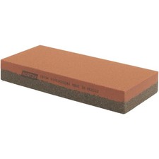 Norton 61463685550 4x1-3/4x5/8" India AO Combo Grit Benchstone Coarse/Fine Grit