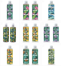 Image of Faith In Nature Natural Shampoo, Vegan & Cruelty Free, No SLS or Parabens, 400ml