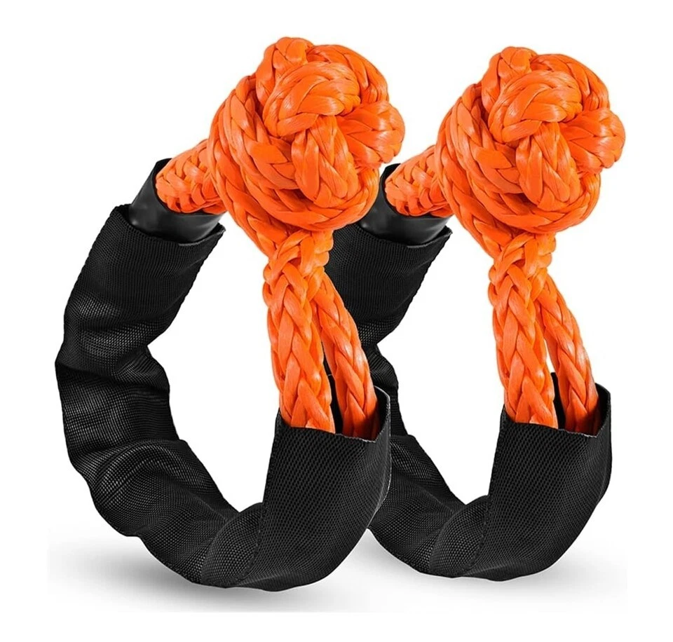 2X Gancho de cuerda para remolque de coche usado para cuerda de remolque de rescate en carretera Foto 4 de 4