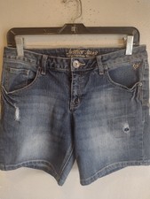Justice Jean Shorts,Jrs size 12, Stretch Free Thank You gift