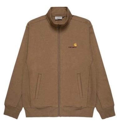 carhartt WIP American Script Jacket Heavy Swrat Jacke hellbraun karamellbraun XL