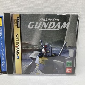 With obi Mobile Suit Gundam Sega Saturn SS Sega SEGA