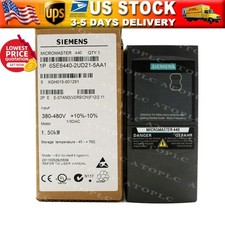 New Siemens 6SE6440-2UD21-5AA1 MICROMASTER440 without filter 6SE6 440-2UD21-5AA1