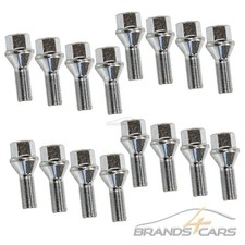 16x FEBI RADSCHRAUBEN M12 x 1,5 x 22 mm VERZINKT SW17 50024729