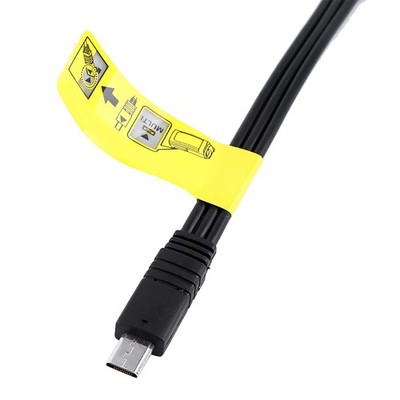 AV Multi Cable AV Connecting Cable Portable Video Cable Black A/V Cable For TV