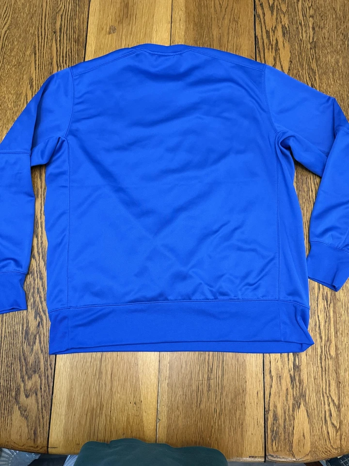 Florida Gators Shirt Mens XL Blue NCAA Football Dri Fit Pullover Crew Nike - Image 4 of 4