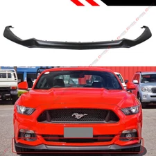 FOR 2015-17 MUSTANG GT PERFORMANCE STYLE FRONT BUMPER LIP CHIN SPOILER SPLITTER