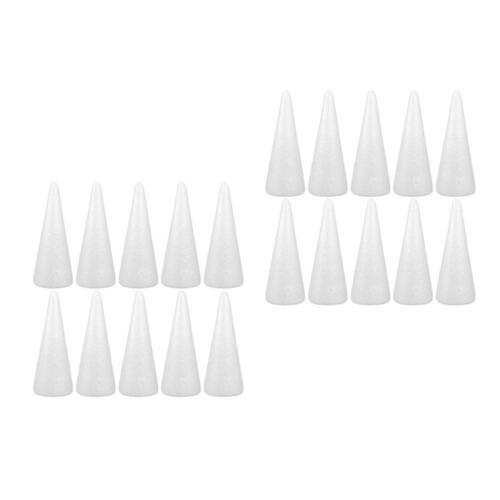 Foam Balls Floral Cone Diy White Cone Ornament Cone Polystyrene Shapes Craft