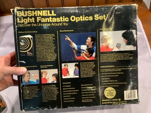 BUSHNELL Light Fantastic Educational Optics Set Bausch and Lomb Incomplete - Picture 6 of 8
