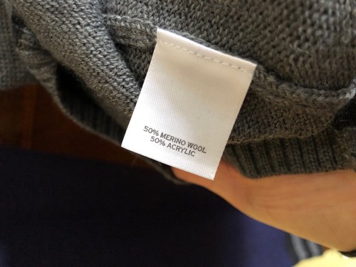Cárdigan ligero suave para mujer Halogen S nuevo con etiquetas con cremallera completa - Imagen 5 de 7