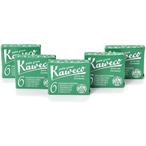 Kaweco Palm Green Fountain Pen Ink Cartridges Standard International 30 Refills - 第 1/3 張圖片