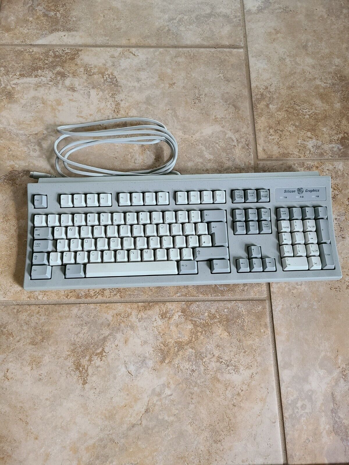 Silicon Graphics SGI Granite Keyboard and Mouse Combo