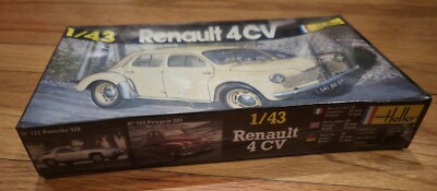 エレール　ルノー 4CV Heller RENAUT 4CV 1/43 Amazon.co.jp: エレール 1/43 ルノー 4 CV プラモデル FF0174