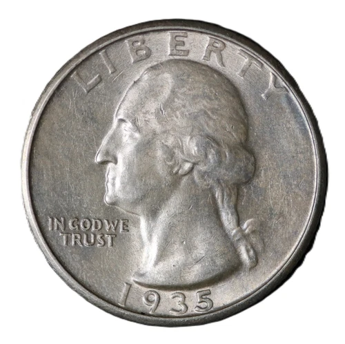 1935 AU+++ Washington Quarter
