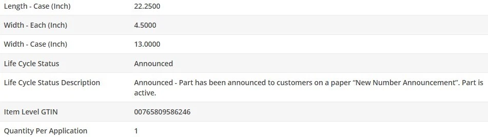 Filtro de aceite tipo OEM WIX para Land Rover Range Rover Evoque 2012-2017 L4-2,0 L Foto 4 de 4