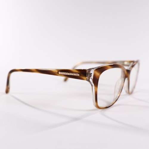 Anne Klein AK5020 Brown Amber Tortoise Clear Wayfarer Glasses 236 52 16 135 EUC - Picture 3 of 9