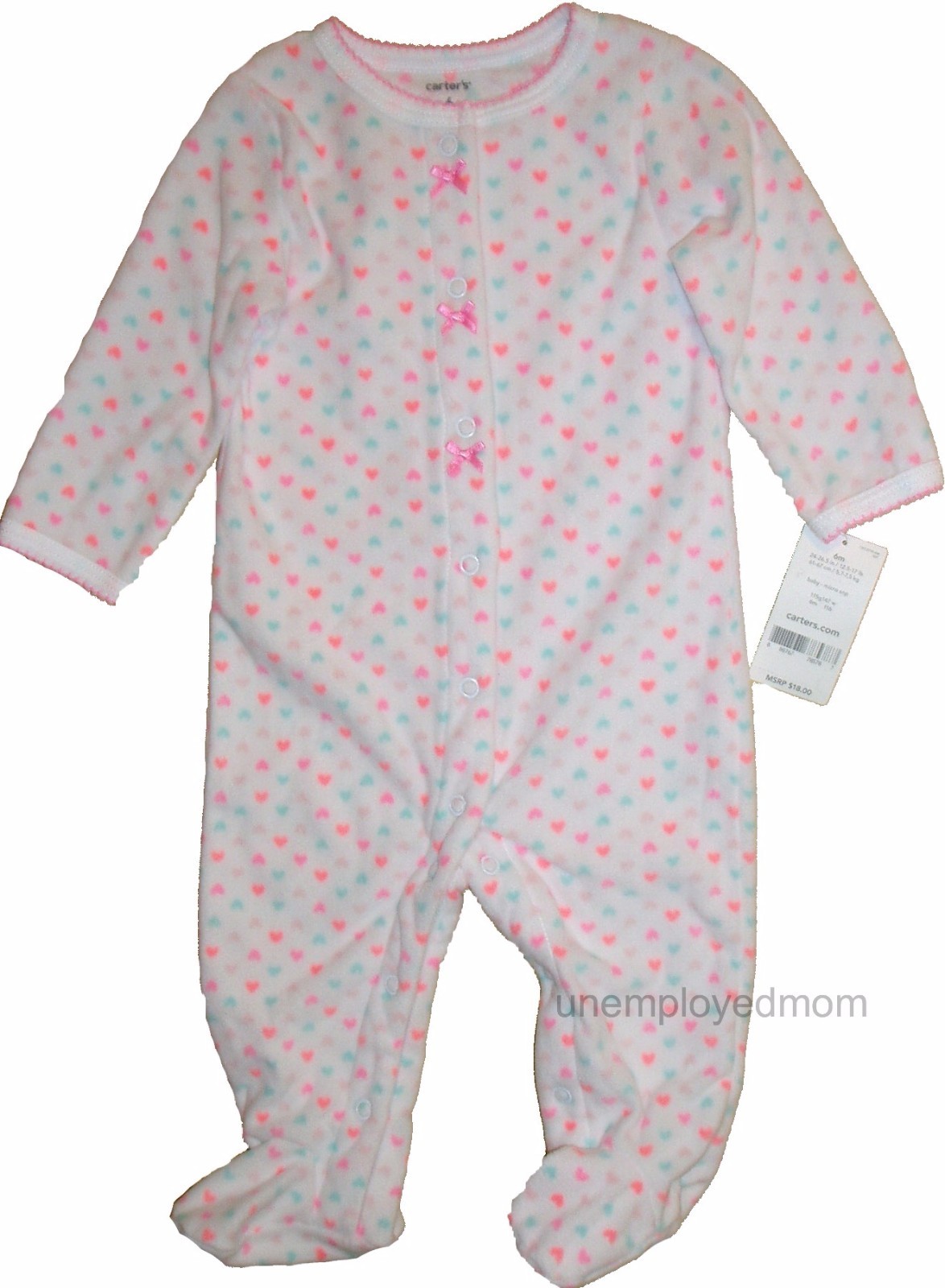 baby girl one piece pajamas