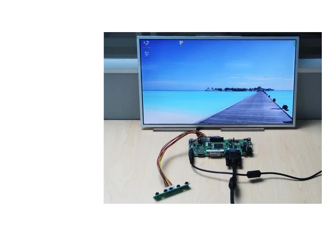 Kit Contrôleur Universel Pour écran LCD 7 Pouces - Carte T-Con - Neuf D'origine - Compatible Réparation écran