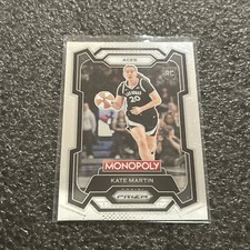 2024 Panini Prizm Monopoly WNBA Kate Martin #40 Rookie RC